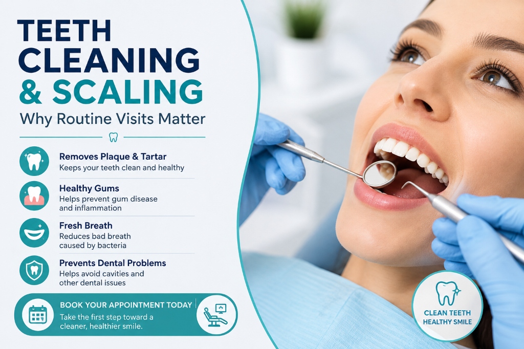 Teeth Cleaning & Scaling in Vadakara: Benefits, Procedure & Cost