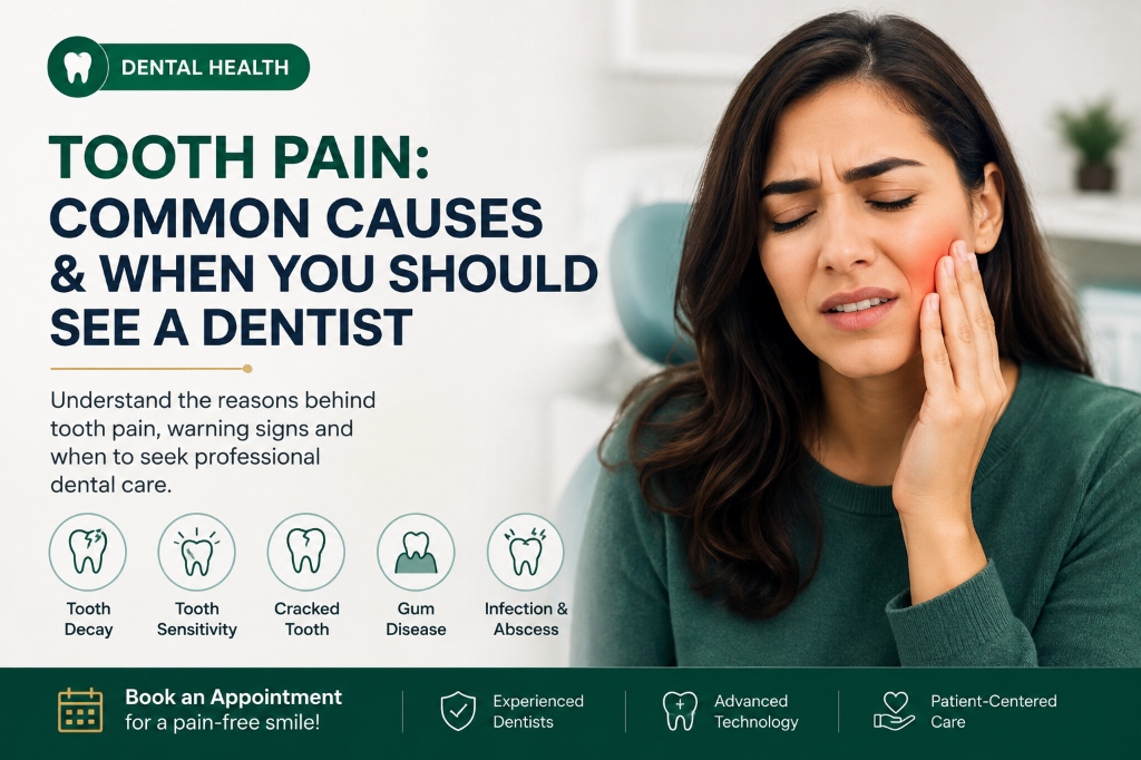 Tooth Pain: Common Causes & When You Should See a Dentist