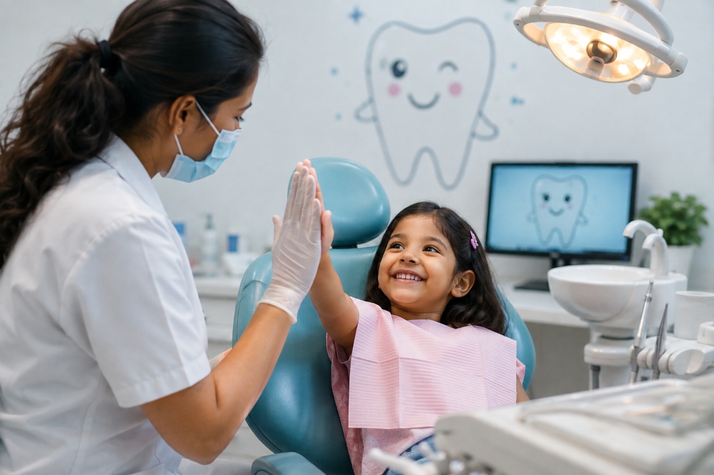 Kids Dentistry (Pediatric) treatment at Royaldent