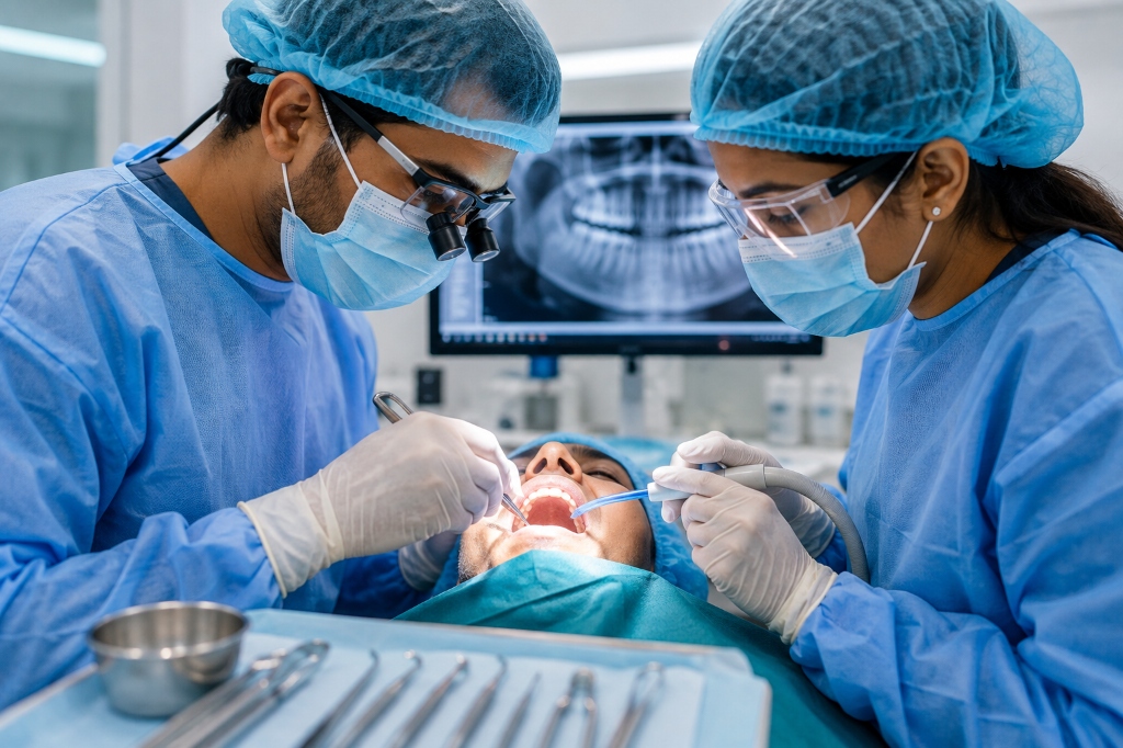 Oral Surgery treatment at Royaldent