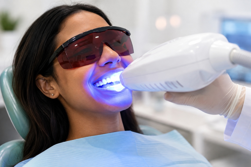 Teeth Whitening treatment at Royaldent